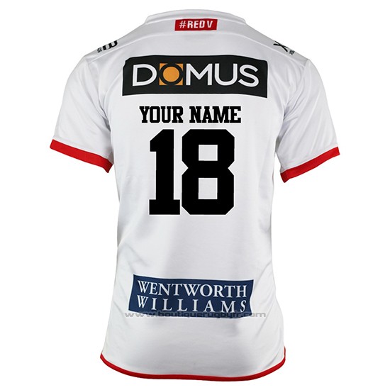 Maillot St George Illawarra Dragons Rugby 2018-2019 Domicile Font01